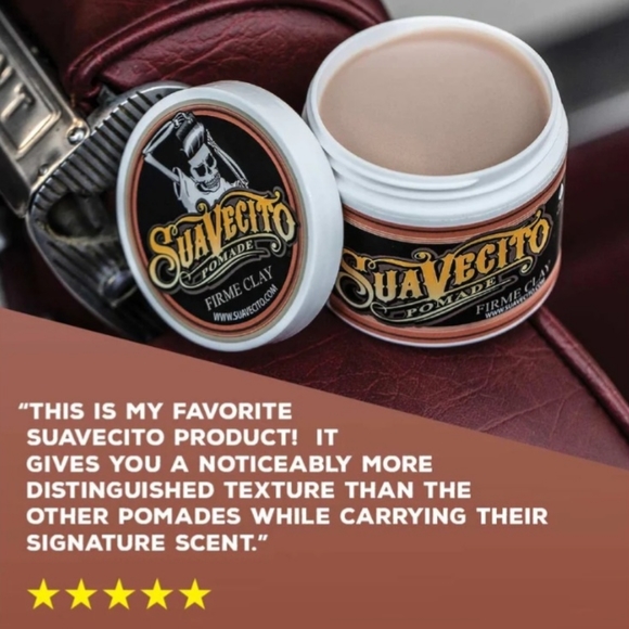 Suavecito Pomade Firme Clay 4oz - Picture 2 of 6